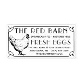 Fancy  Grens Ei Karton Stempel (Design)