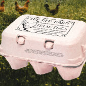 Fancy  Grens Ei Karton Stempel