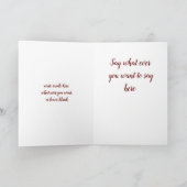 "Fancy" Jamie Bedankkaart (Binnen)