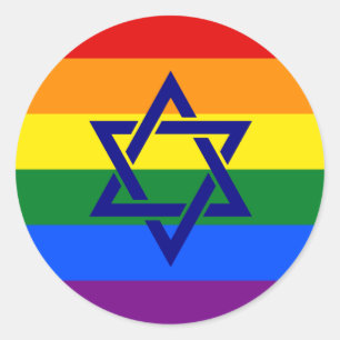 Fancy joodse pride Sticker