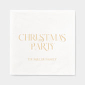 Fancy Joyeux Noël Retro Typographie (Recto)