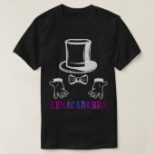 Fancy jurk Magic Magician Abracadabra Wizard Koste T-shirt (Design voorkant)