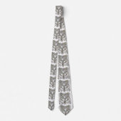 Fancy Kat Abalone Stropdas (Achterkant)