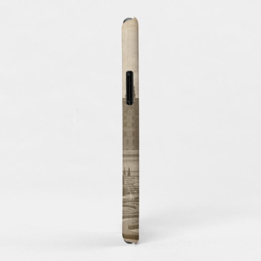 Fancy kat en het kasteel Case-Mate iPhone case (Achterkant/rechts)