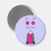 Fancy kat magneet (Voorkant / Achterkant)