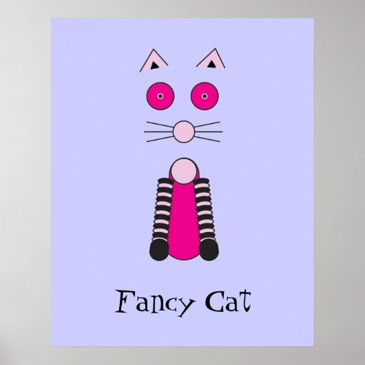 Fancy kat poster (Voorkant)