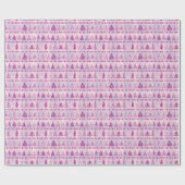 Fancy kerstboom cadeaupapier (Vlak)