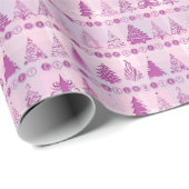 Fancy kerstboom cadeaupapier (Rol Hoek)