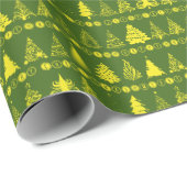 Fancy kerstboom cadeaupapier (Rol Hoek)