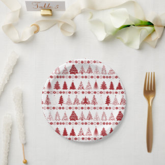 Fancy kerstboom papier Bord