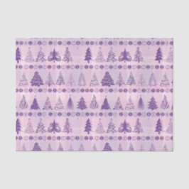 Fancy kerstboom roze weefsel papier