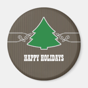 Fancy kerstboomkringen Magnet Magneet