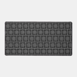 Fancy kerstfeestdag met Snowflake Pattern Bureaumat
