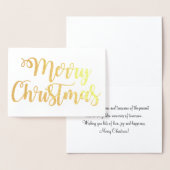 Fancy kersttijdschrift folie kaarten (Display)