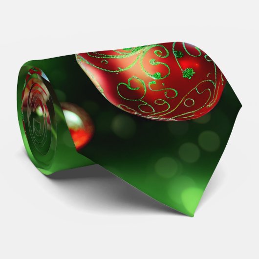 Fancy kerstversiering stropdas (Opgerold)