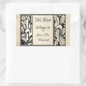 Fancy keukenplaat rechthoekige sticker (Tas)