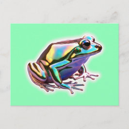 Fancy kikker briefkaart