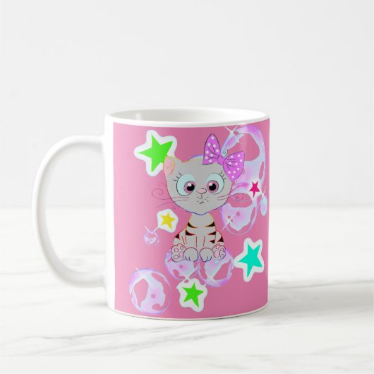 Fancy Kitten - Koffiemok (Links)