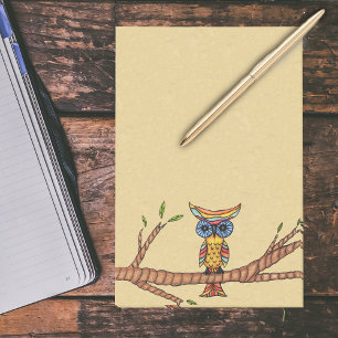 Fancy kleurrijke boomtak post-it® notes
