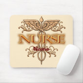 Fancy koper Caduceus Nurse Muismat (Met muis)