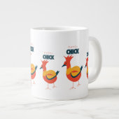 Fancy kuiken extra grote beker (Voorkant rechts)