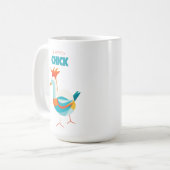 Fancy kuiken koffiemok (Voorkant links)