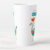 Fancy kuiken latte mok (Voorkant)