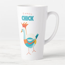 Fancy kuiken latte mok