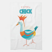 Fancy kuiken theedoek (Verticaal)