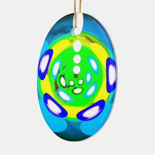 Fancy kunst keramisch ornament (Links)