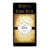 Fancy label voor homepage (Voorkant)