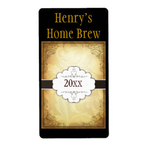 Fancy label voor homepage