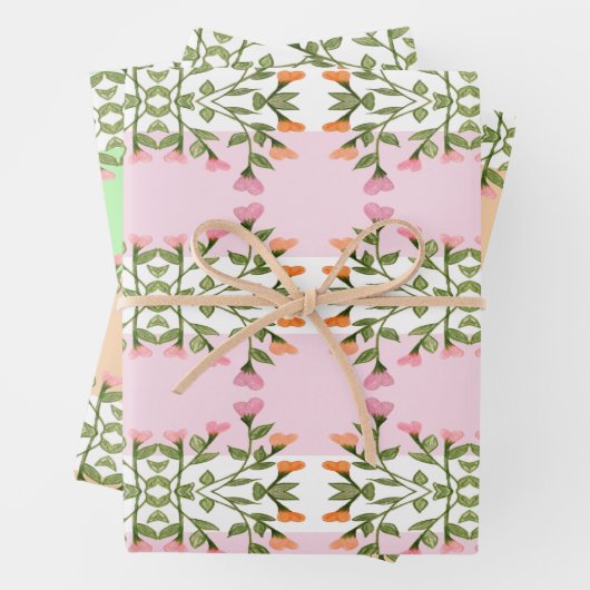 Fancy lade liner papier of blad cadeau wrap inpakpapier vel (In situ)