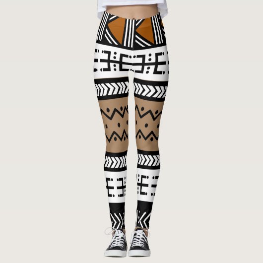 Fancy Leggings op basis van moddoeken (Voorkant)