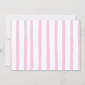 Fancy lettertype Koe Verjaardagsfotouitnodiging Kaart (Achterkant)