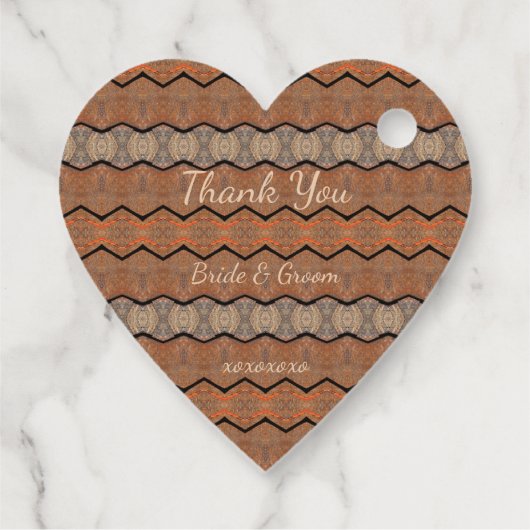 Fancy libel bruiloft bedankjes labels (Achterkant)