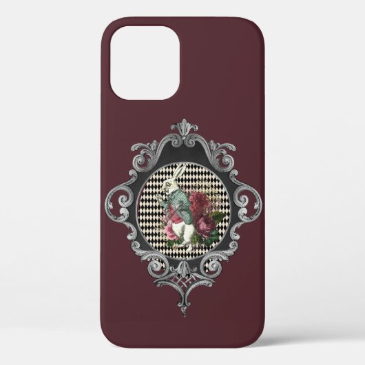Fancy Lijst Witte konijn Collage Case-Mate iPhone Case (Achterkant)