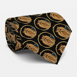 Fancy Lijst Yorkshire Terrier Yorkie Portrait Cute Stropdas