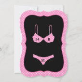 Fancy Lingerie Shower Invitations (Dos)