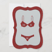Fancy Lingerie Shower Invitations (Dos)