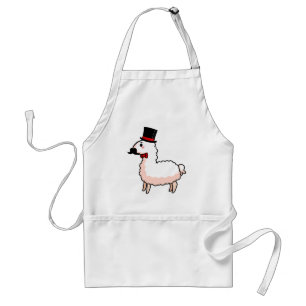 Fancy Llama Apron Standaard Schort