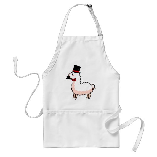 Fancy Llama Apron Standaard Schort (Voorkant)