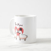 Fancy Llama en Little Llama Koffiemok (Voorkant links)