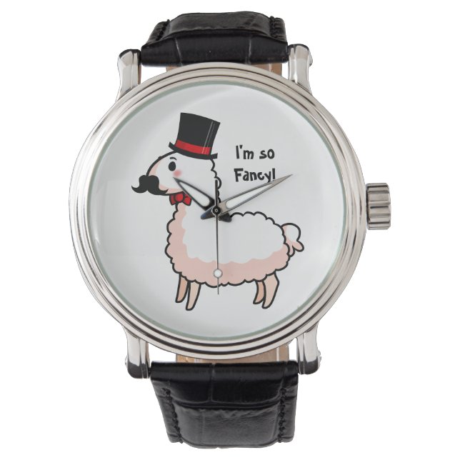 Fancy Llama horloge (Voorkant)