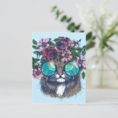 Fancy Maine Coon Briefkaart (Staand voorkant)