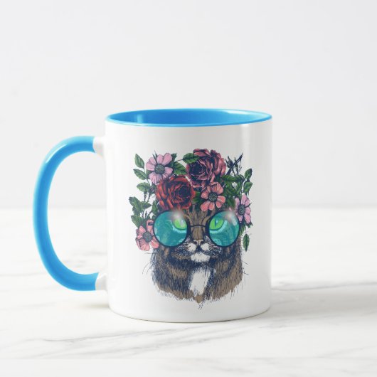 Fancy Maine Coon Mok (Links)