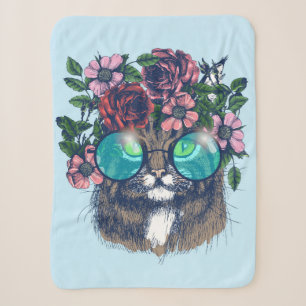 Fancy Maine Coon Sherpa Deken