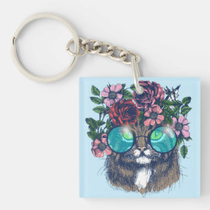 Fancy Maine Coon Sleutelhanger