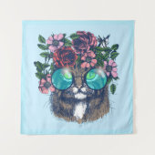 Fancy Maine Coon Wandkleed (Voorkant)