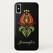 Fancy Mantle Embroidery - Hongaarse Folk Art Case-Mate iPhone Case (Achterkant)